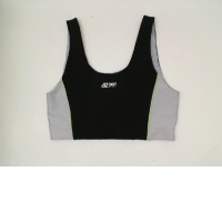 Women's black mint workout shirt