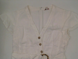 Long white dress Size  L