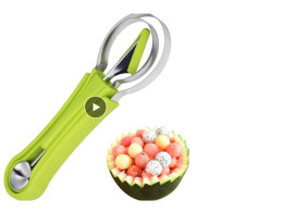 Set of 4 Small Melon Baller Scoop Set 4 In 1 Stainless Steel Fruit Scooper Baller Seed Remover Melon Baller Fruit Carving Knife Cutter Set of 4 Small Melon Baller Scoop Set 4 In 1 Stainless Steel Fruit Scooper Baller Seed Remover Melon Baller Fruit Carving Knife Cutter