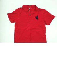 Red short sleeve shirt for kids 