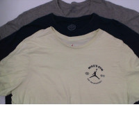 Set of 3 Men's round neck t-shirt Size XXL