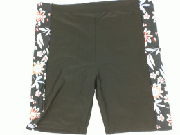 Men's black shorts swimming trunks 