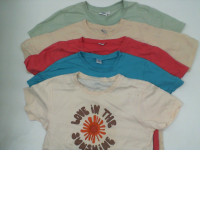 Set of 5 Children's round neck t-shirt