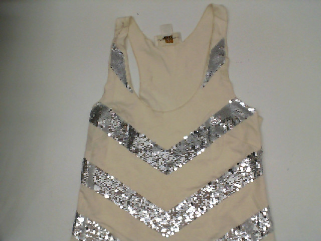 Women's short white dress with a pattern Women's short white dress with a pattern