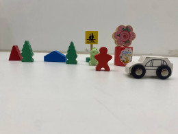 Set of  Wooden toys for children to enhance child development
