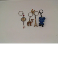 Set of 4 Doll keychain