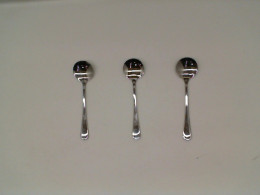 Set of 3 Silver coffee spoon