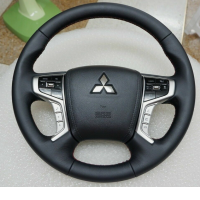 STEERING WHEEL MITSUBISHI 2020 BLACK Renewed from Old car