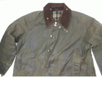 Men's brown leather jacket 