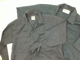 Set of 2 Men's blue leather long-sleeved shirt dickies 