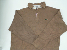 Lacoste Brown collar sweater 