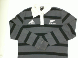 Adidas Gray and black collared sweater 