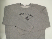 Gray round neck sweater 