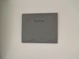 BALENCIAGA  Gray blank paper bag 