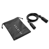 Set of 2 FAIRTEX Ball Bearing Skipping Rope ROPE3 Black