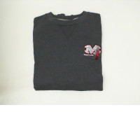 Pash Pash Men's gray round neck sweater 