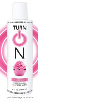 Turn On Cupcake Flavored Water-Based Personal Lubricant | Condom Safe, Sugar-Free Premium Lube for Men, Women, and Couples, 8 fl oz