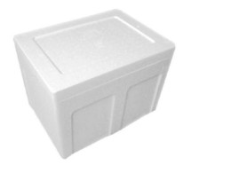 White foam box 