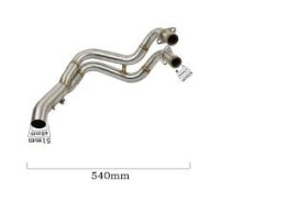motorcycle exhaust pipe middle part
