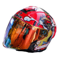 Soman Helmet Half helmet with built-in goggles 