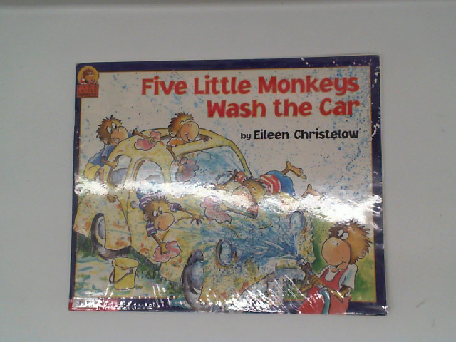 Book Five Littlle Monkeys Wash The Car Book Five Littlle Monkeys Wash The Car