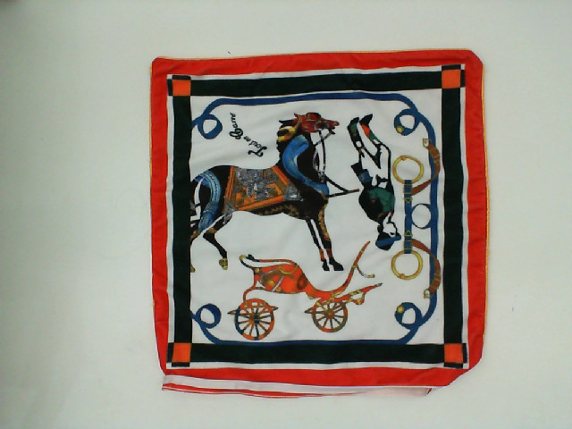 Red and white horse pillowcase Red and white horse pillowcase