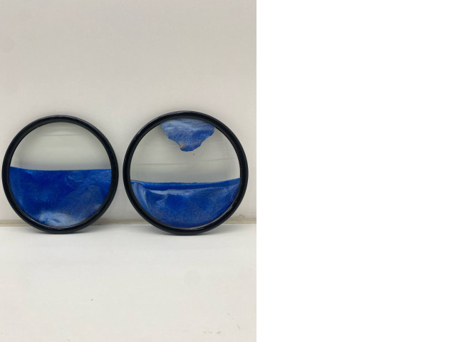 Set of 2 3D Hourglass Home Decor Set of 2 3D Hourglass Home Decor