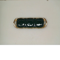 3-compartment dipping sauce plate