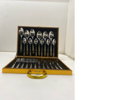 Set of Stainless steel spoon, fork and knife set 