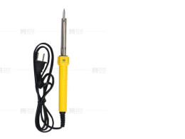 Electric soldering iron, soldering iron, plastic handle