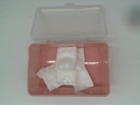 Cotton in a pink box 