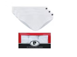 Men Underwear Classic Soft Design (PACK3) White