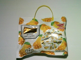 Soft candies with mango flavor