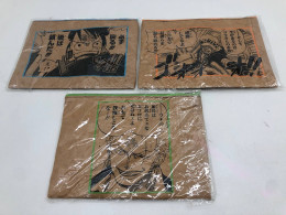 Set of 3 pencil cases One Piece Set of 3 pencil cases One Piece