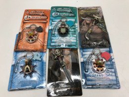BIG SALE! Set of 6 keychains ONE PIECE