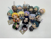 BIG SALE! Set of 15 plush keychains 