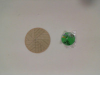 Set of 2 Small Vietnamese hat souvenir