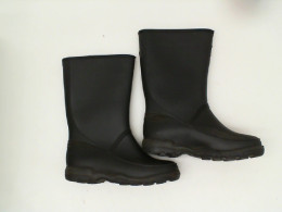 Women's black long boots Size 35