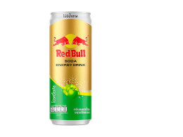 Energy drink Red Bull Soda Energy Drink apple and muscat grapes WITHOUT SUGAR can, Thailand, 250ml.