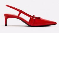 Women's red shoes