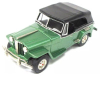 1949 WILLYS OVERLAND JEEPSTER ROADSTER US Model Mint 1/43 White Metal MIB tr1