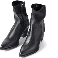 Zara Women High heel cowboy ankle boots  