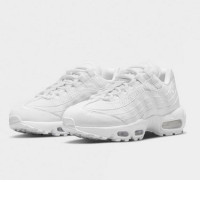 Nike Womens Air Max 95 Next Nature Triple White 
