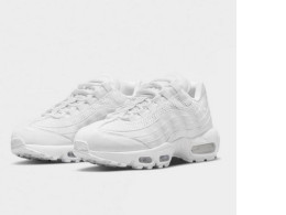 Nike Womens Air Max 95 Next Nature Triple White 