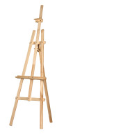 Collapsible easel, wood