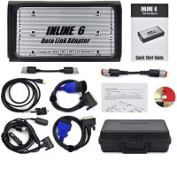 Inline 6 Data Link Adapter Full kit Fit for Cummins Engine J1939 J1708 Protocols Aftermarket Tool : Automotive