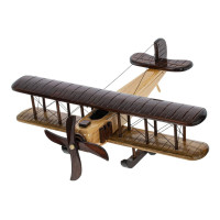 Decorative wooden item "Airplane" 34 x 32 x 13 cm