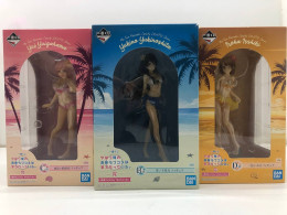 Set of 3 Japanese figures