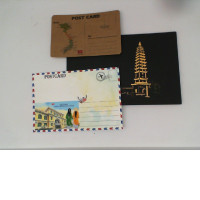 Set of 3 post card viet nam