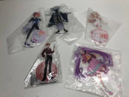 Set of 5 acrilyc stands